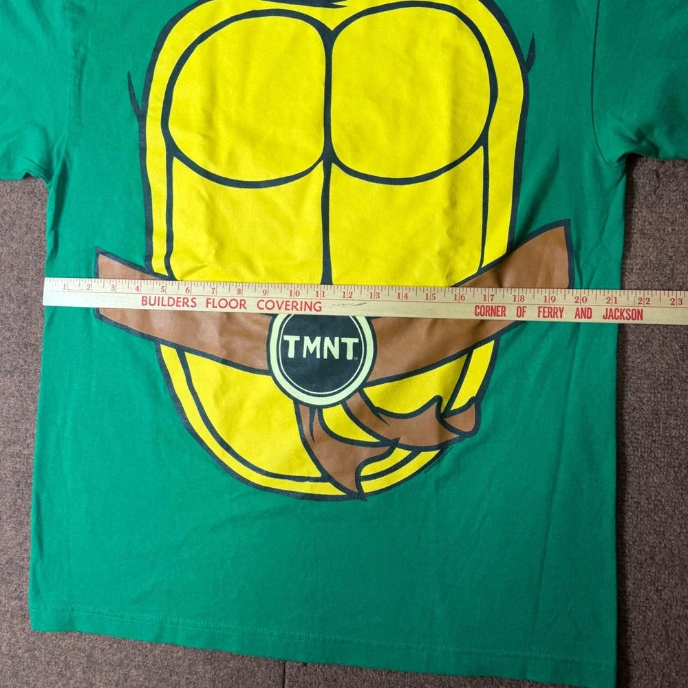 TMNT Teenage Mutant Ninja Turtles Costume T-Shirt Green Spencers Mens Large New